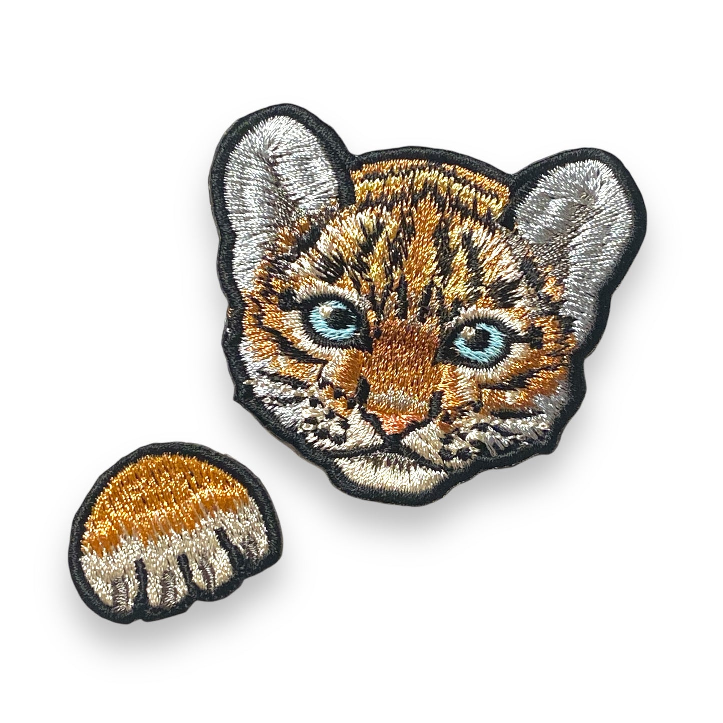 トラの刺繍ワッペン