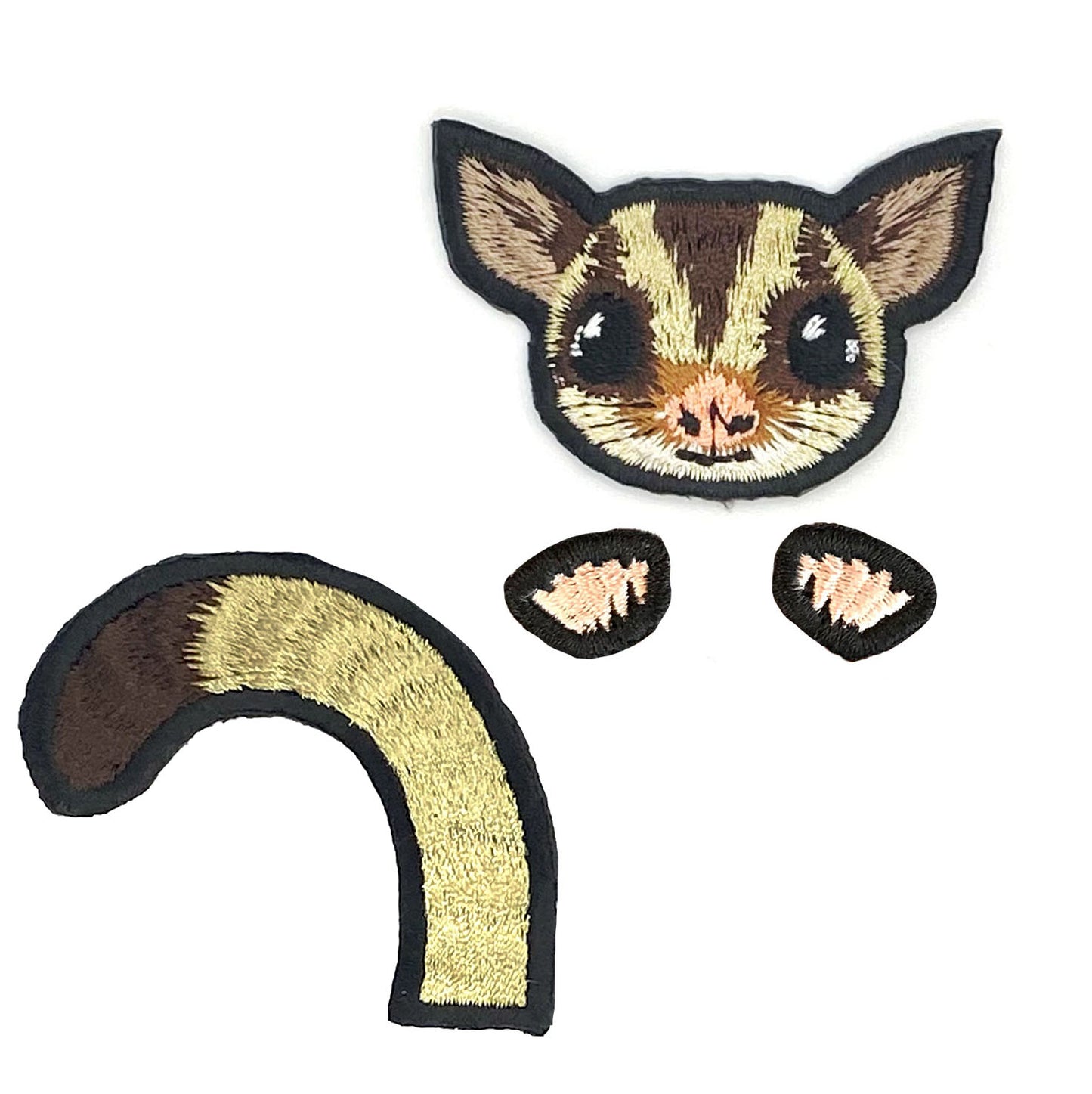 フクロモモンガの刺繍ワッペン