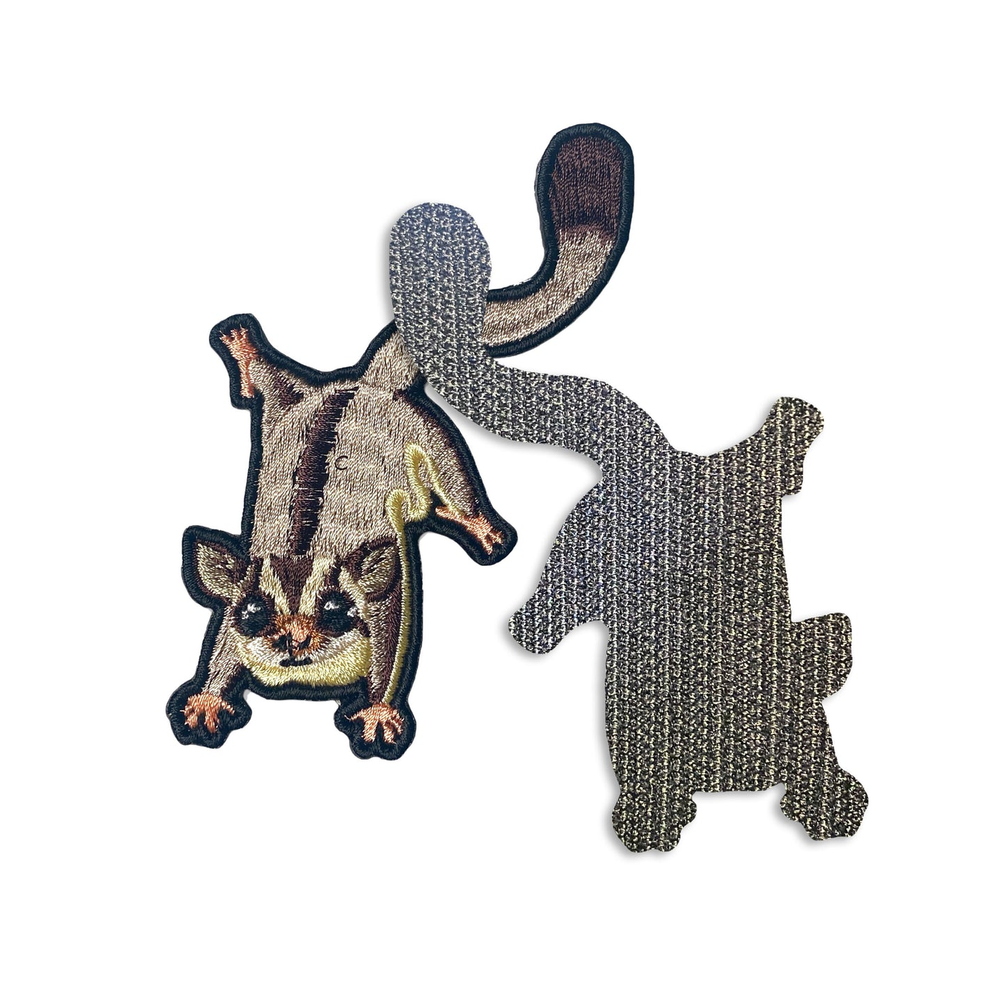 フクロモモンガ(全身)の刺繍ワッペン