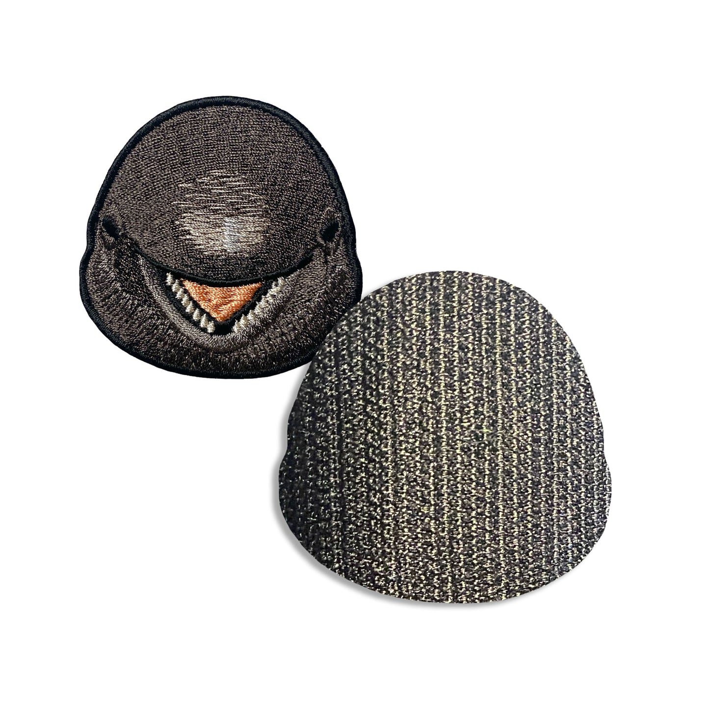 オキゴンドウの証明写真刺繍ワッペン