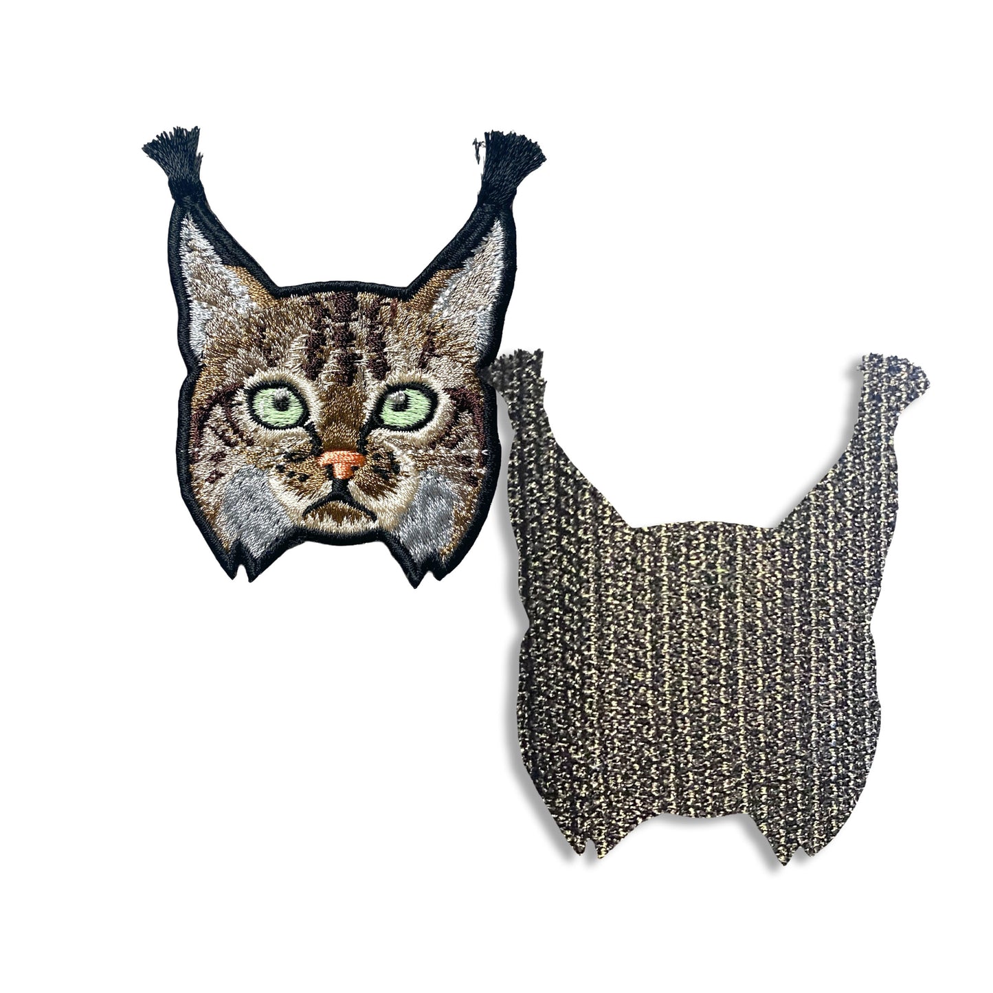 オオヤマネコの刺繍ワッペン