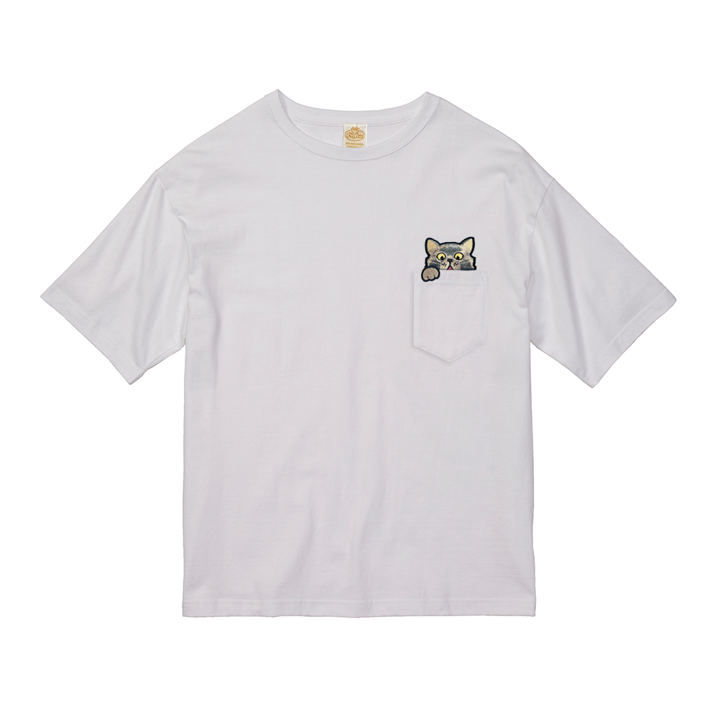 動物ワッペンでつくるビッグシルエットTシャツ