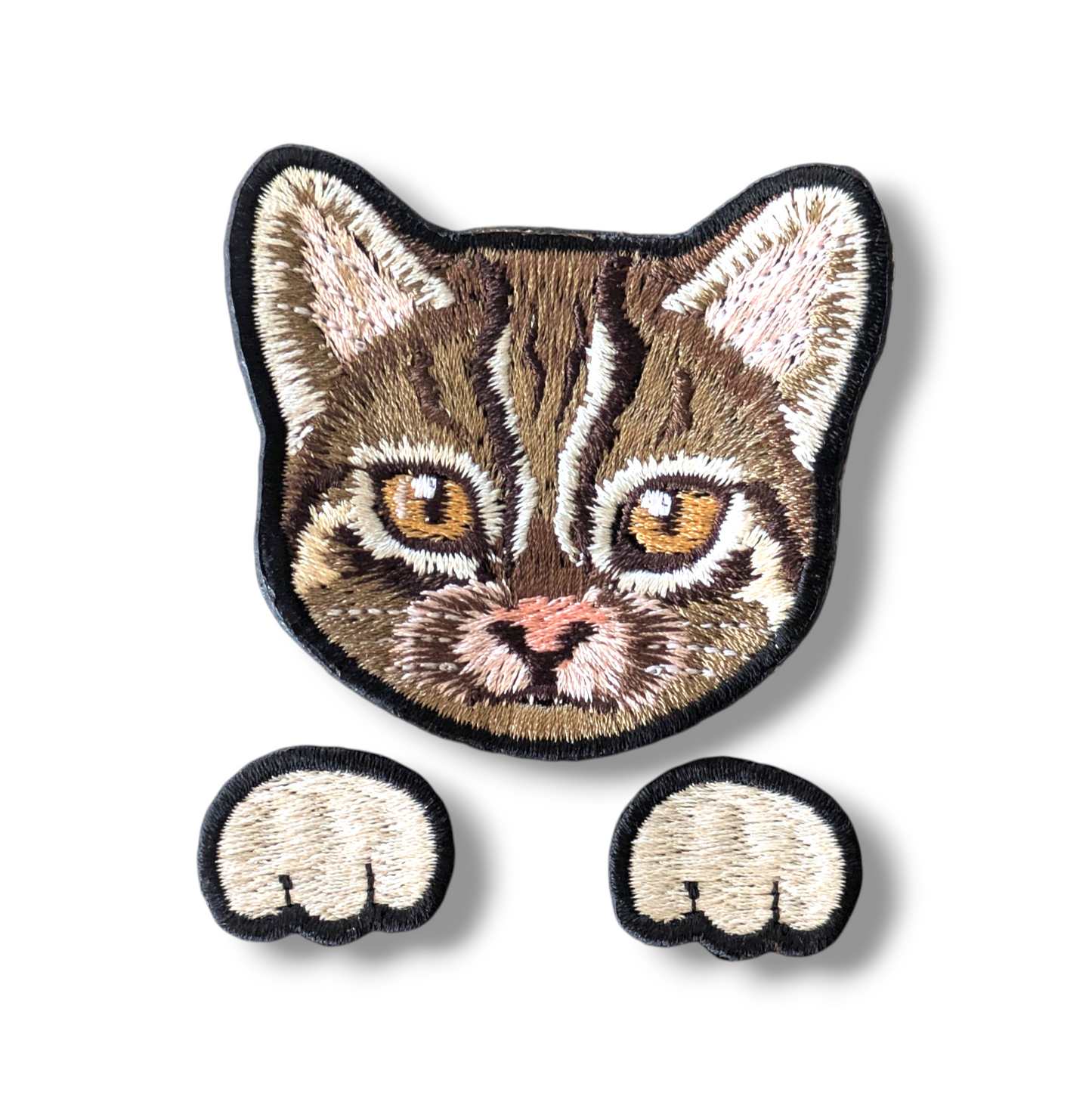 イリオモテヤマネコの刺繍ワッペン
