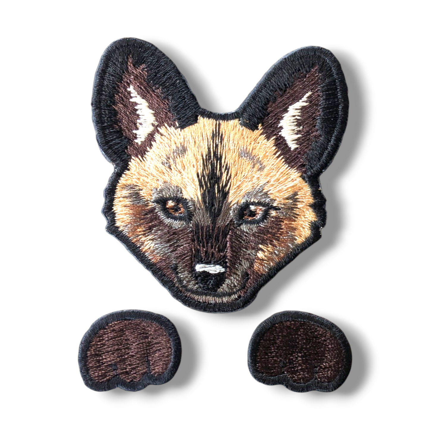 リカオンの刺繍ワッペン