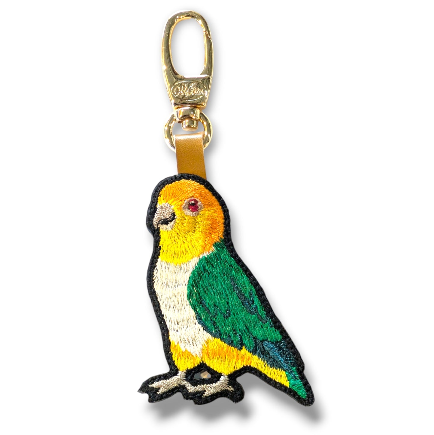 シロハラインコのワッペン