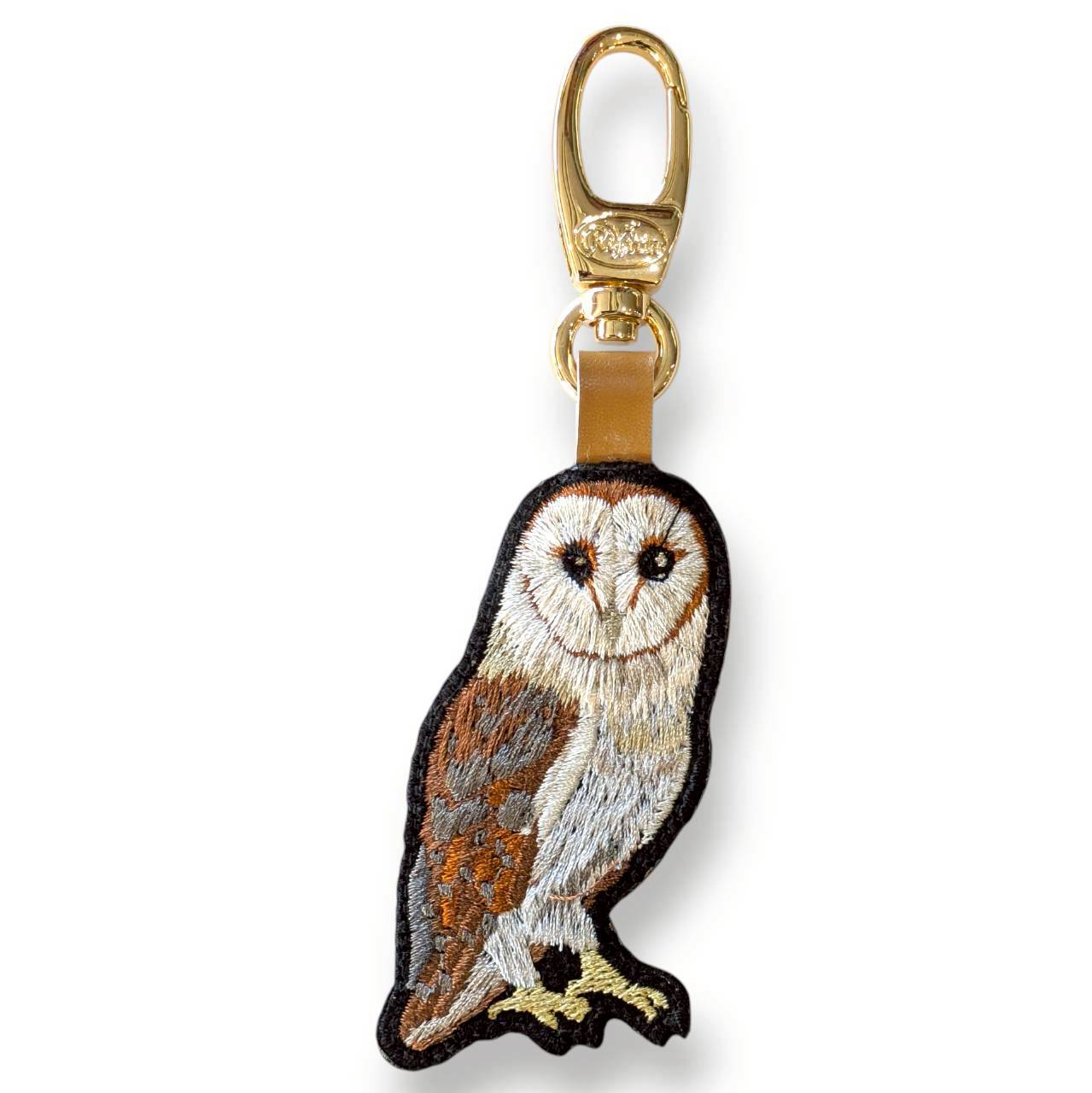 メンフクロウの刺繍ワッペン