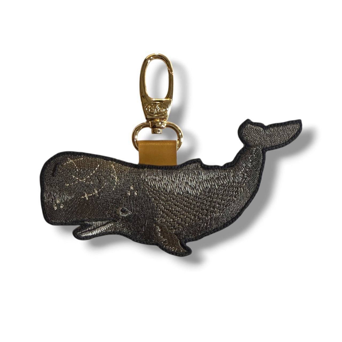マッコウクジラのビッグ刺繍ワッペン