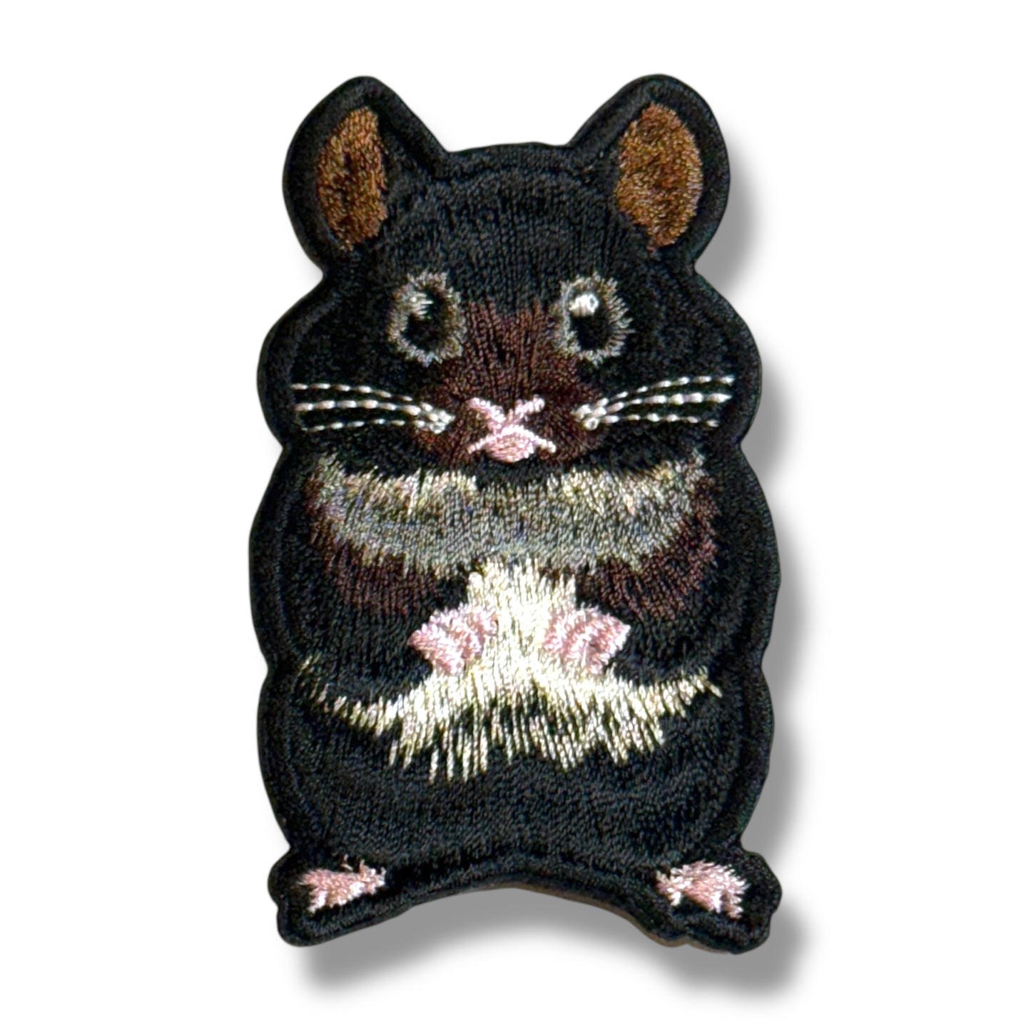 ゴールデンハムスターの刺繍ワッペン