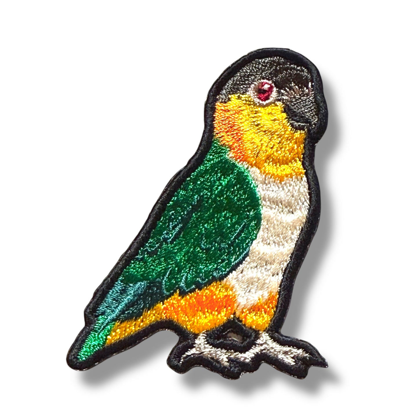 シロハラインコのワッペン