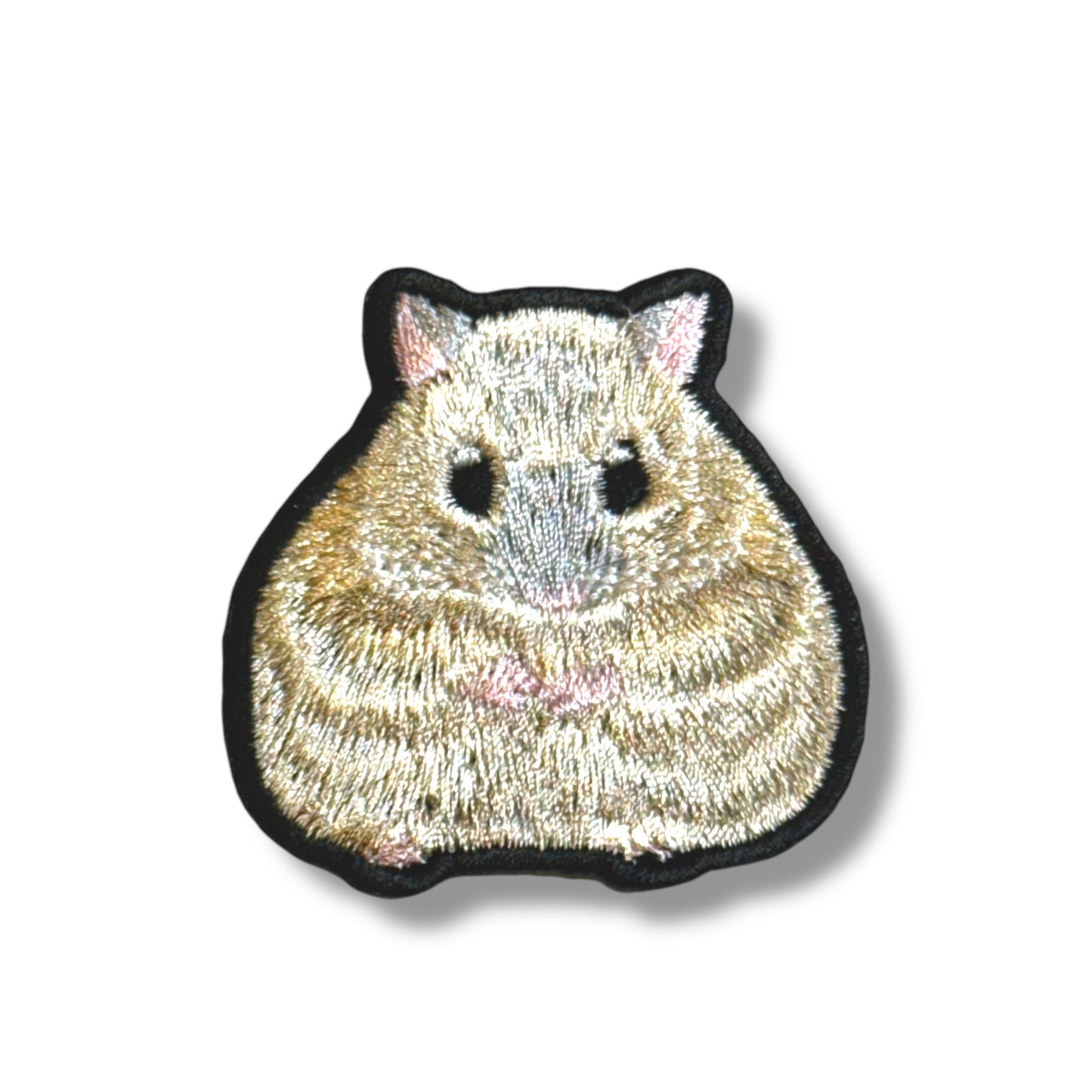 ジャンガリアンハムスターの刺繍ワッペン