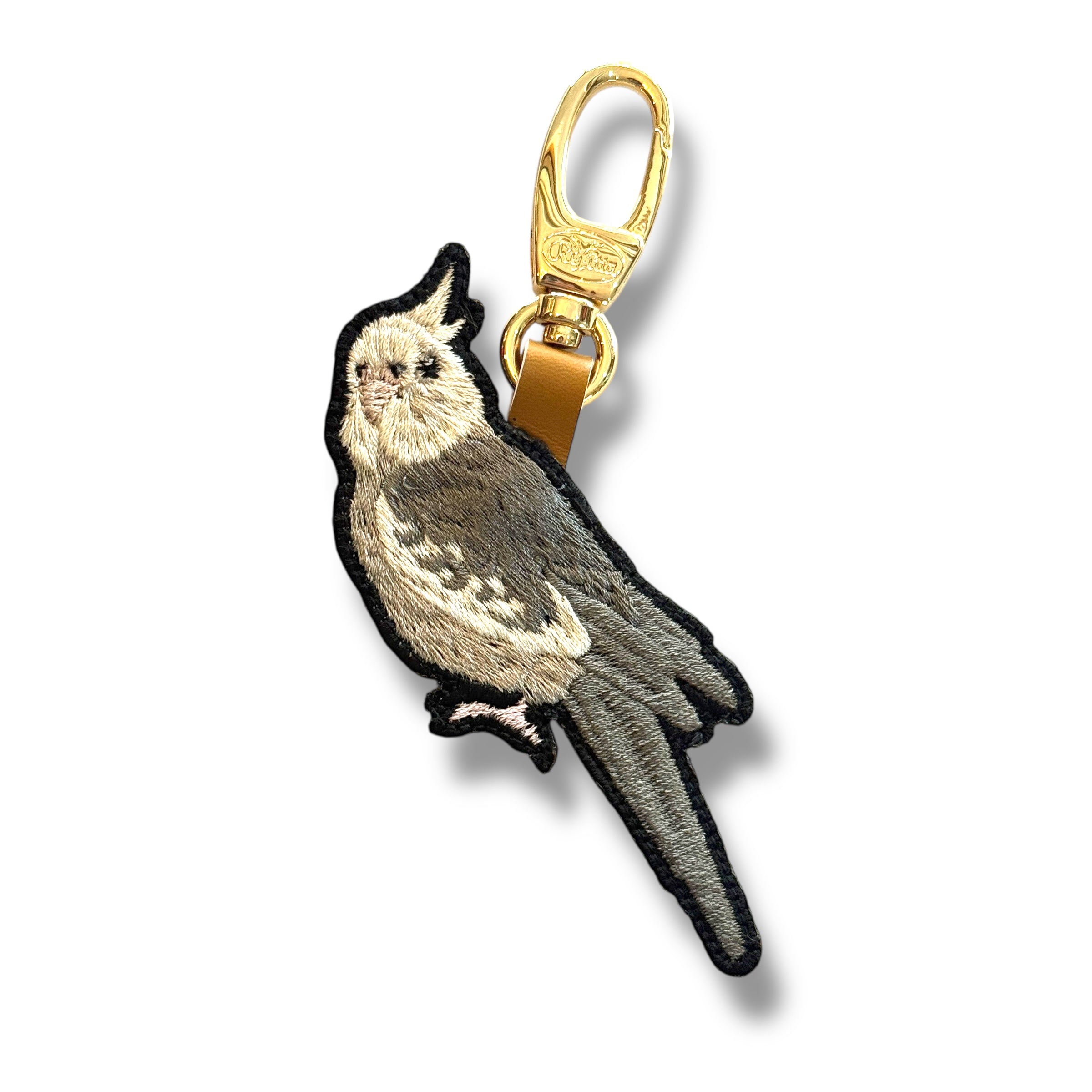 オカメインコの刺繍ワッペン – アトリエリジッタ