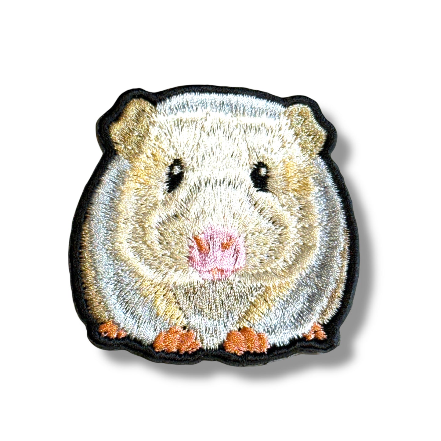 モルモットの刺繍ワッペン