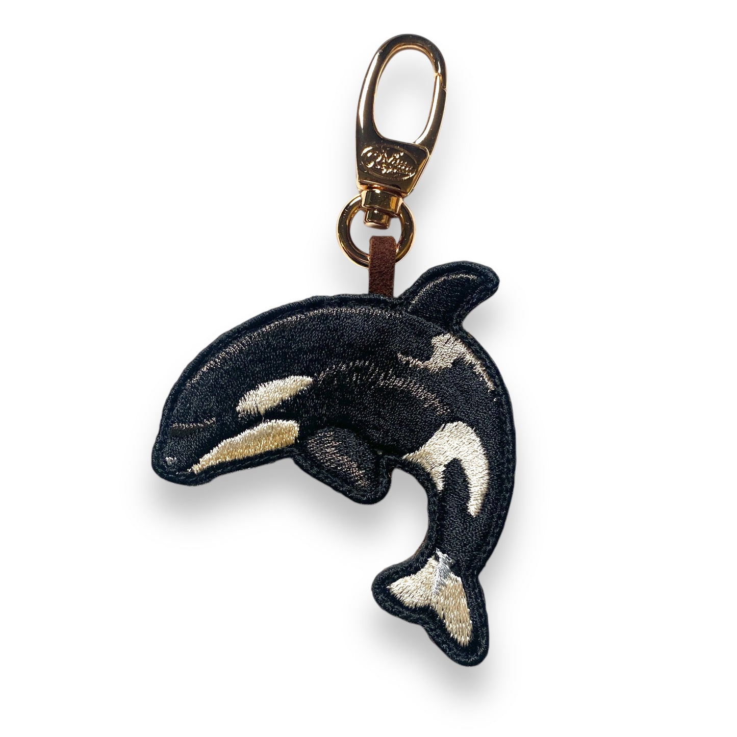 シャチの刺繍ワッペン