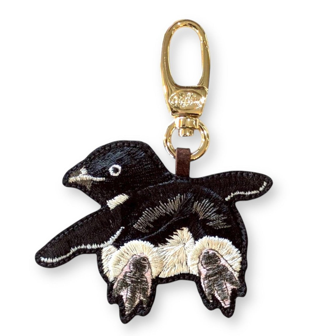 アデリーペンギンのペンケツ刺繍ワッペン
