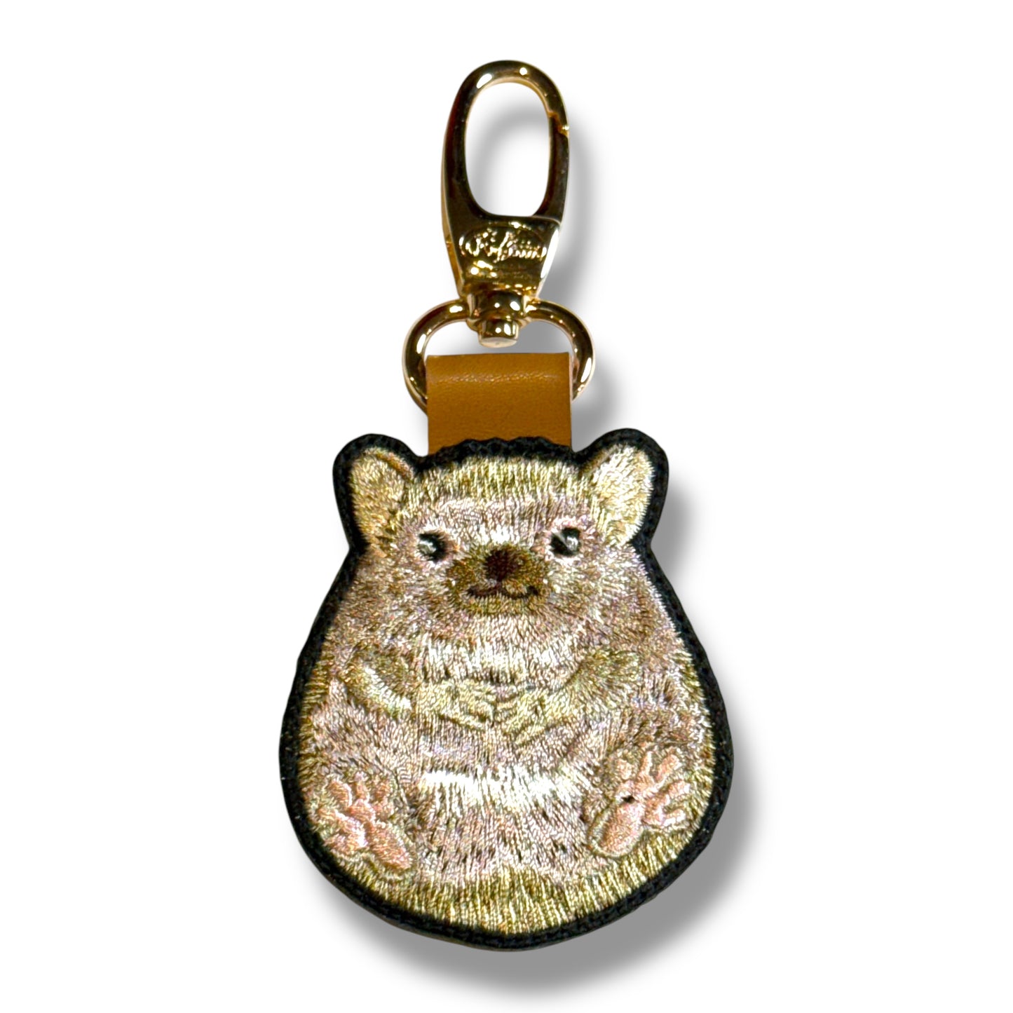 ヒメハリテンレックの刺繍ワッペン