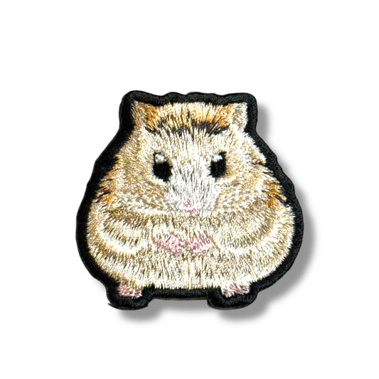 ロボロフスキーハムスターの刺繍ワッペン