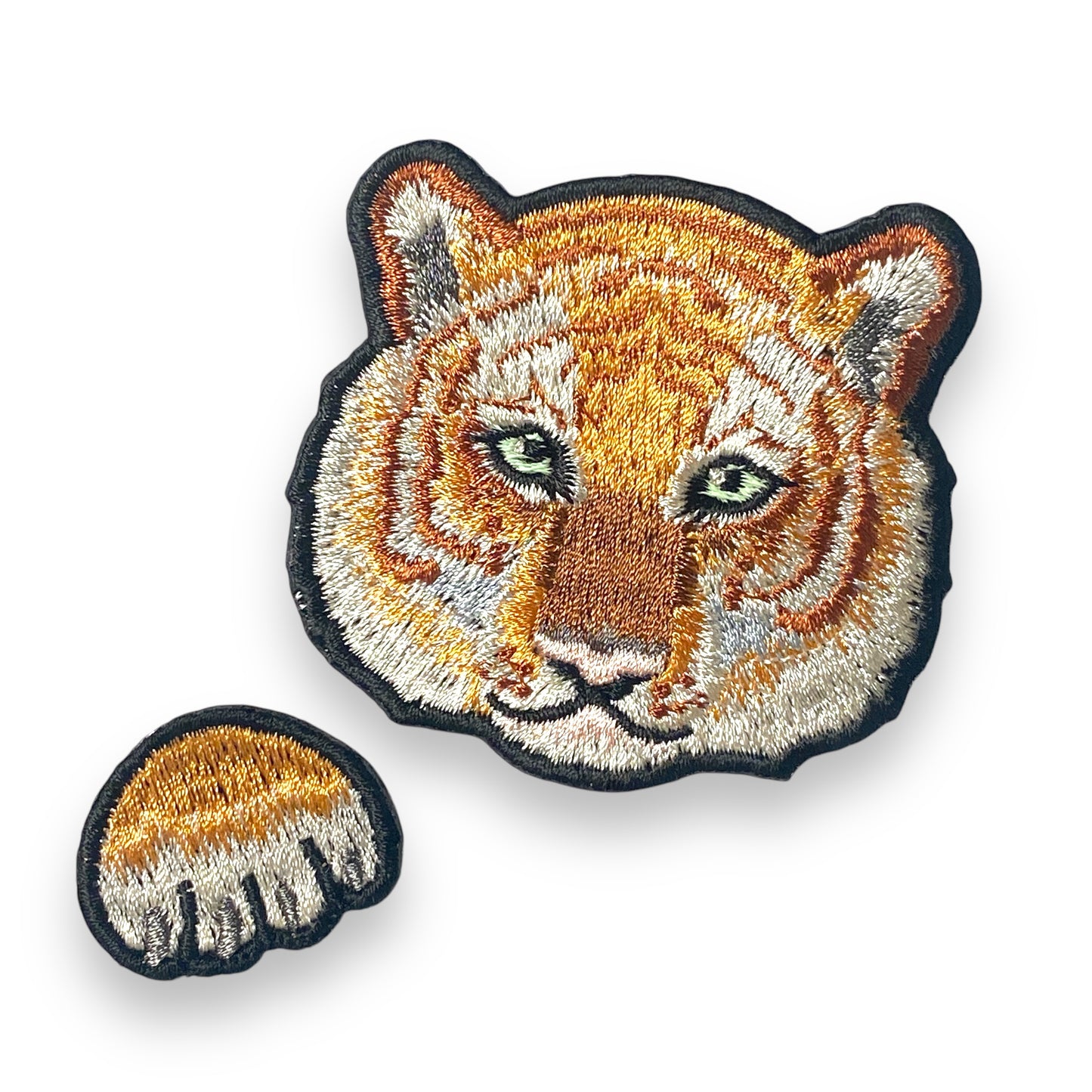 ゴールデンタビータイガーの刺繍ワッペン