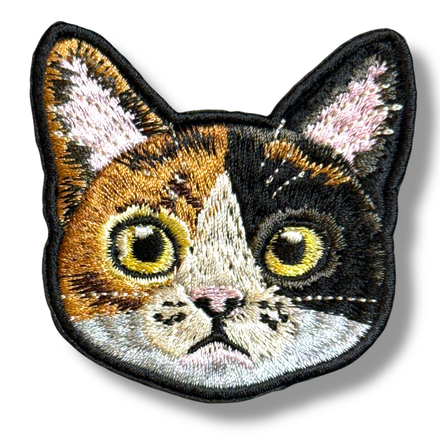 ミケネコの刺繍ワッペン