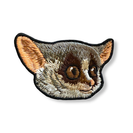 ショウガラゴベビーの 刺繍ワッペン