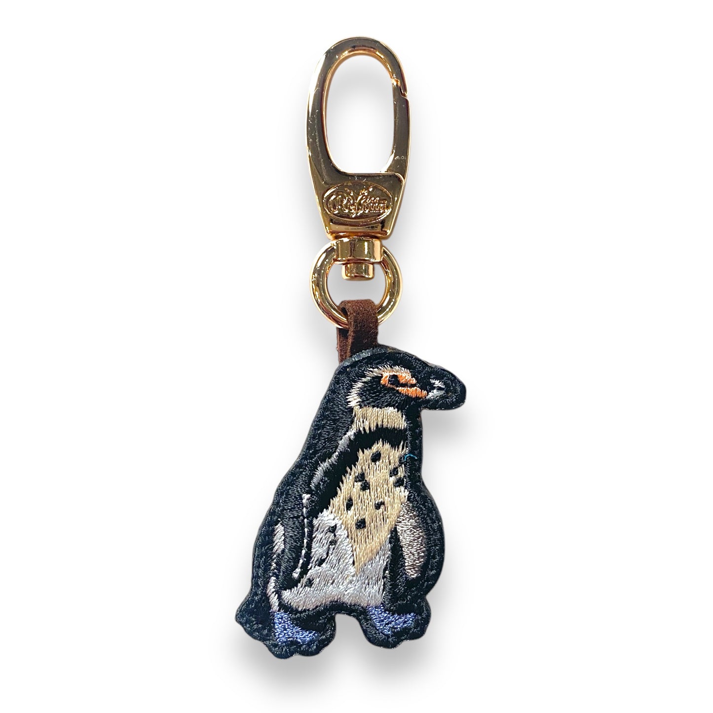 フンボルトペンギンの刺繍ワッペン