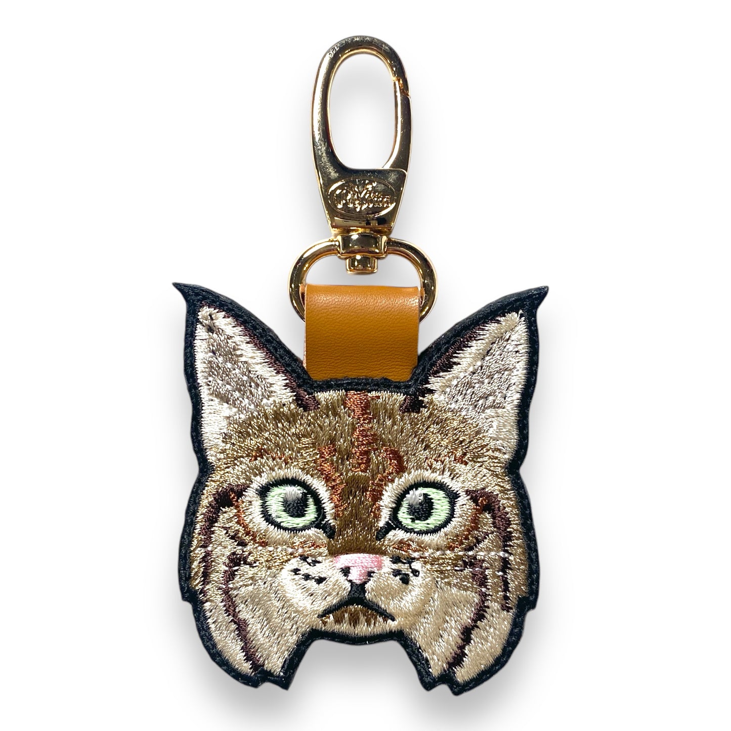 ボブキャットの刺繍ワッペン