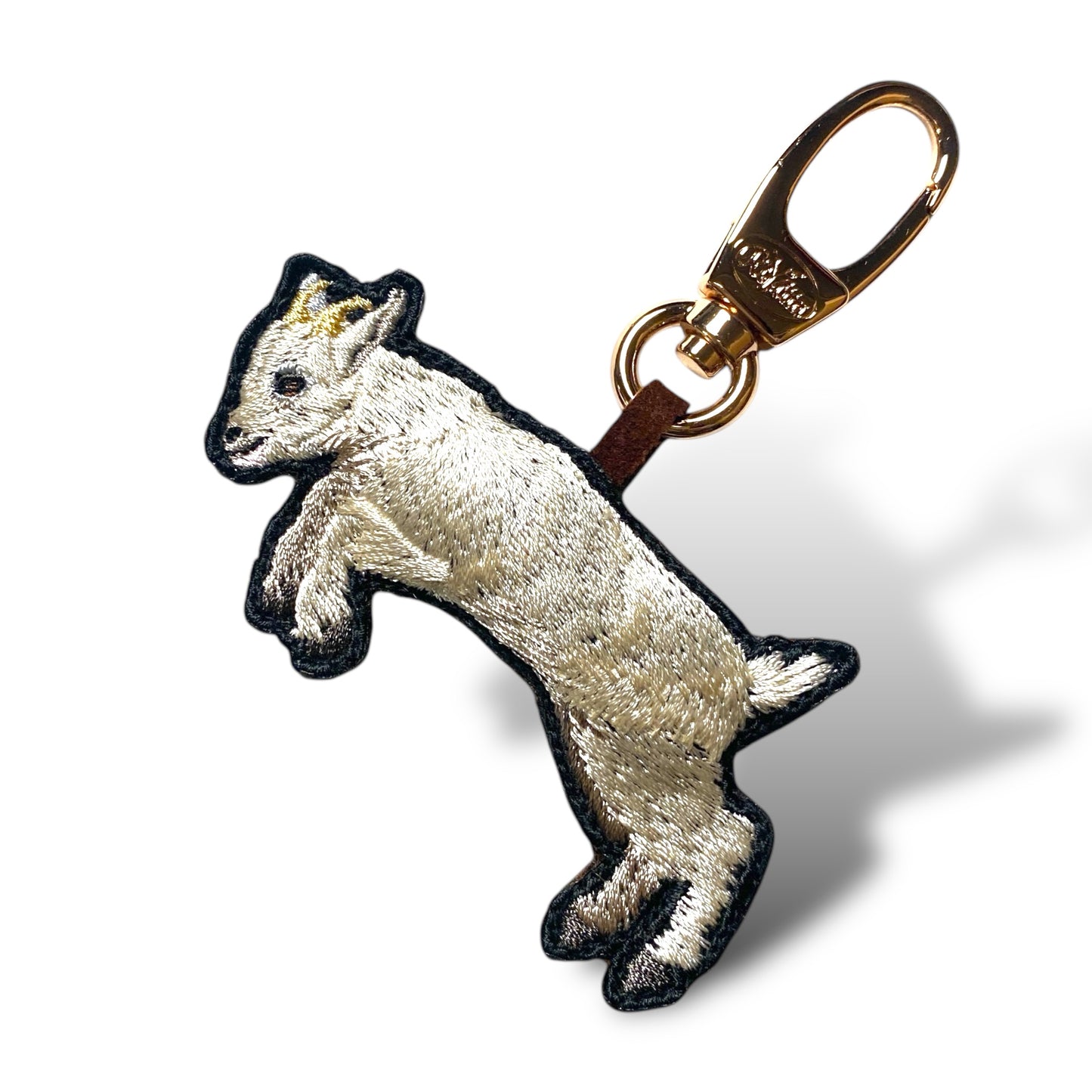 シバヤギの刺繍ワッペン