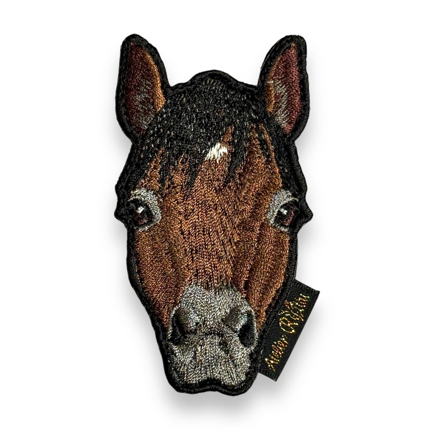 馬の刺繍ワッペン
