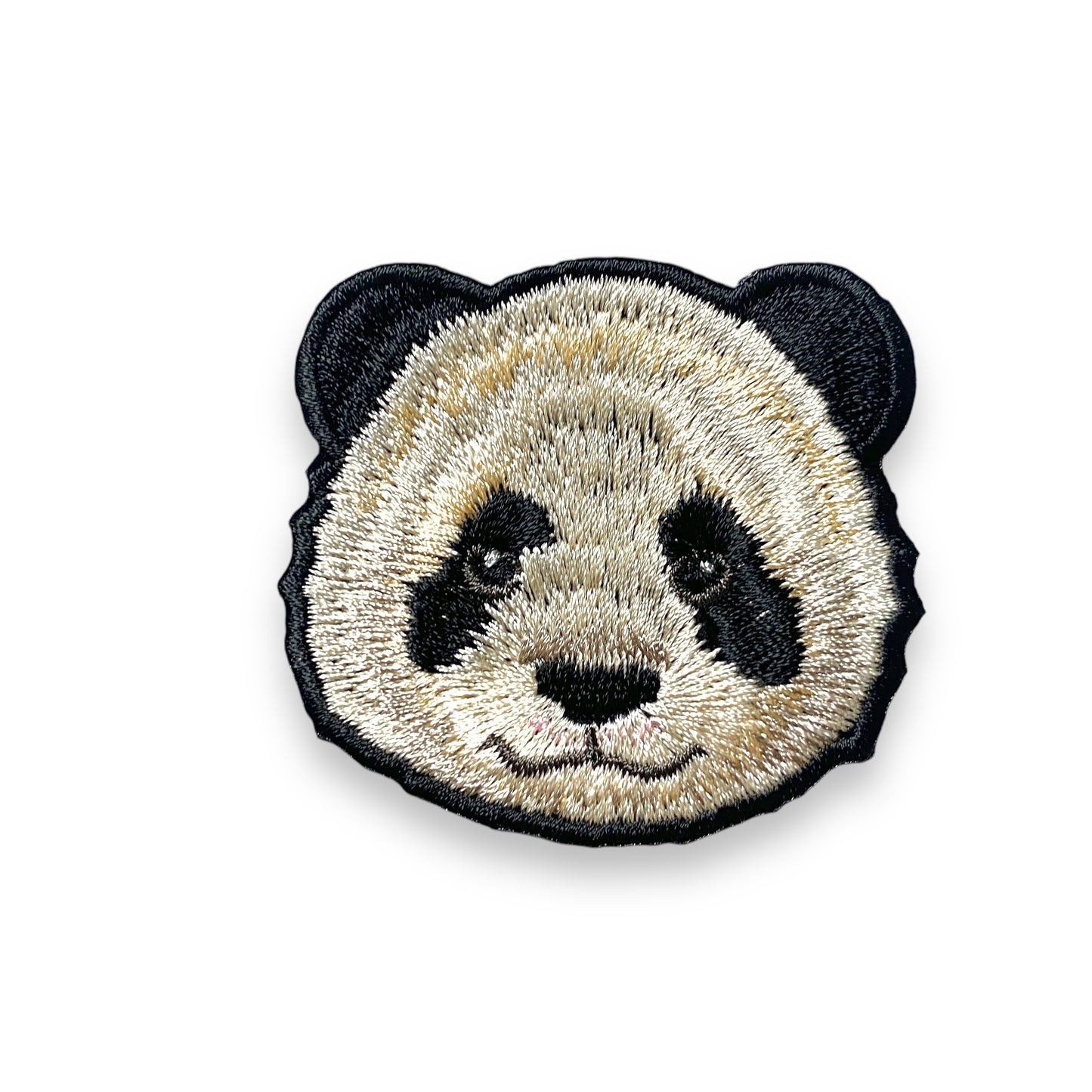 ジャイアントパンダの刺繍ワッペン