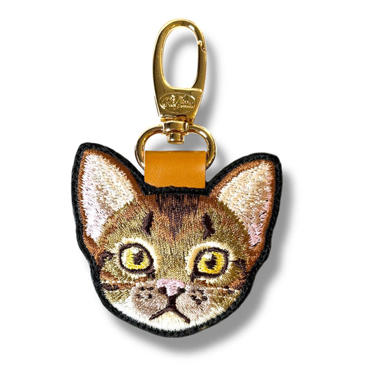 アビシニアンの刺繍ワッペン