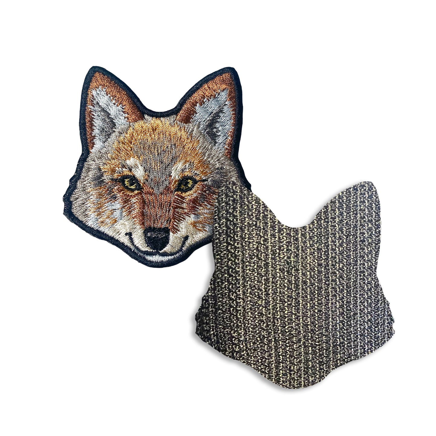 コヨーテの刺繍ワッペン