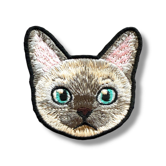 トンキニーズの刺繍ワッペン