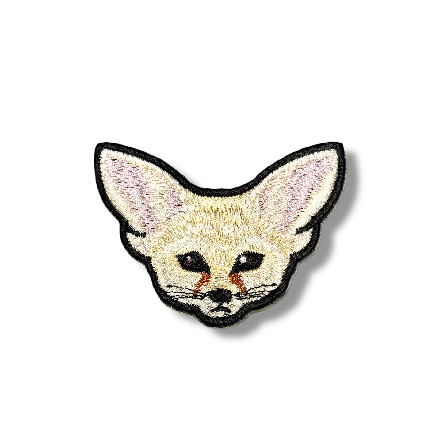 フェネックの刺繍ワッペン