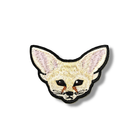 フェネックの刺繍ワッペン