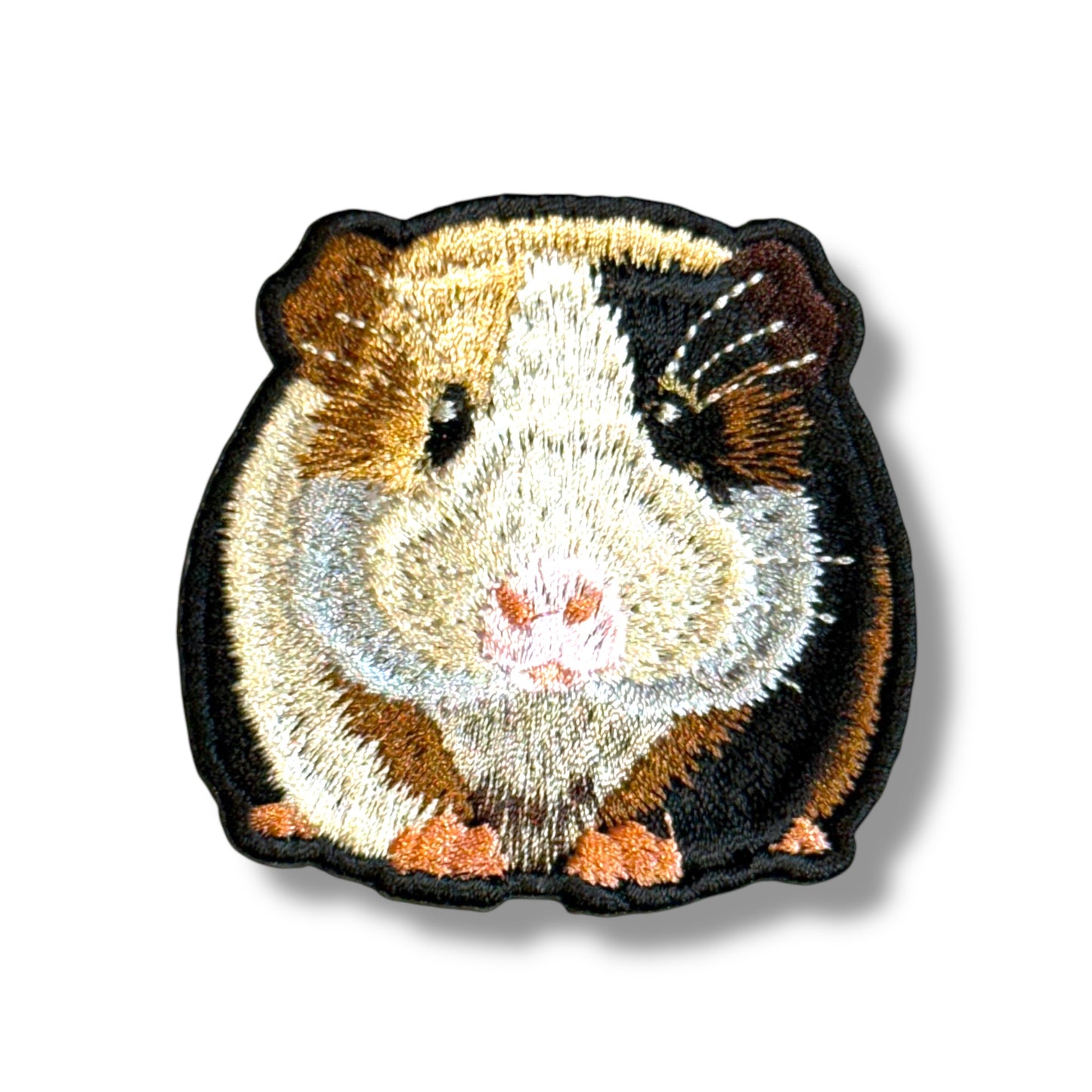 モルモットの刺繍ワッペン