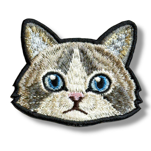 ラグドールの刺繍ワッペン
