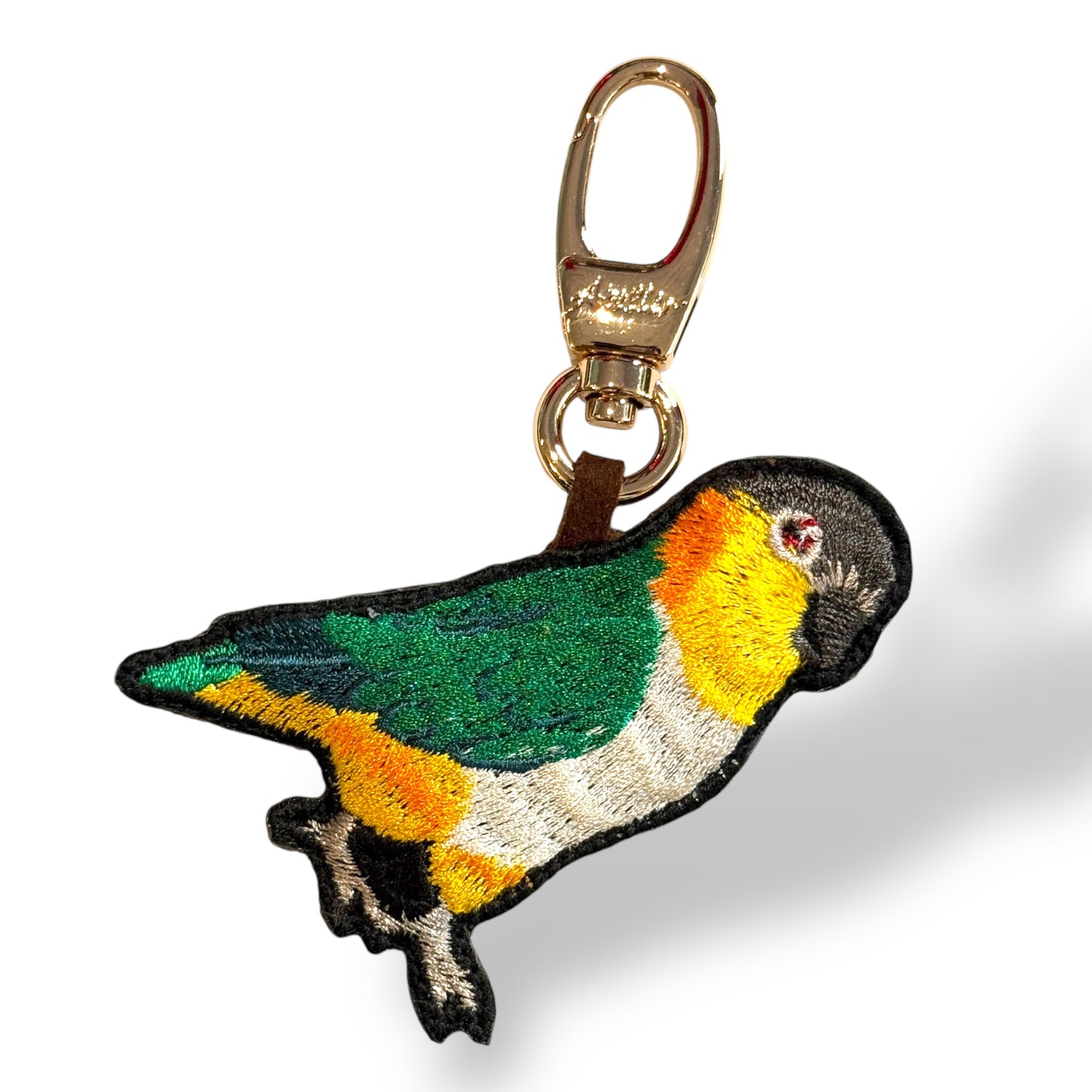 シロハラインコのワッペン