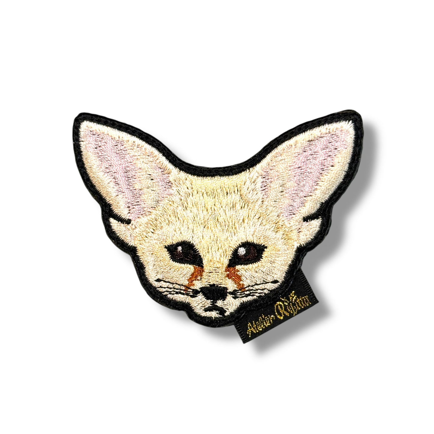 フェネックの刺繍ワッペン