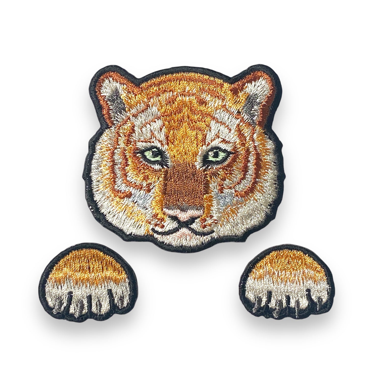 ゴールデンタビータイガーの刺繍ワッペン