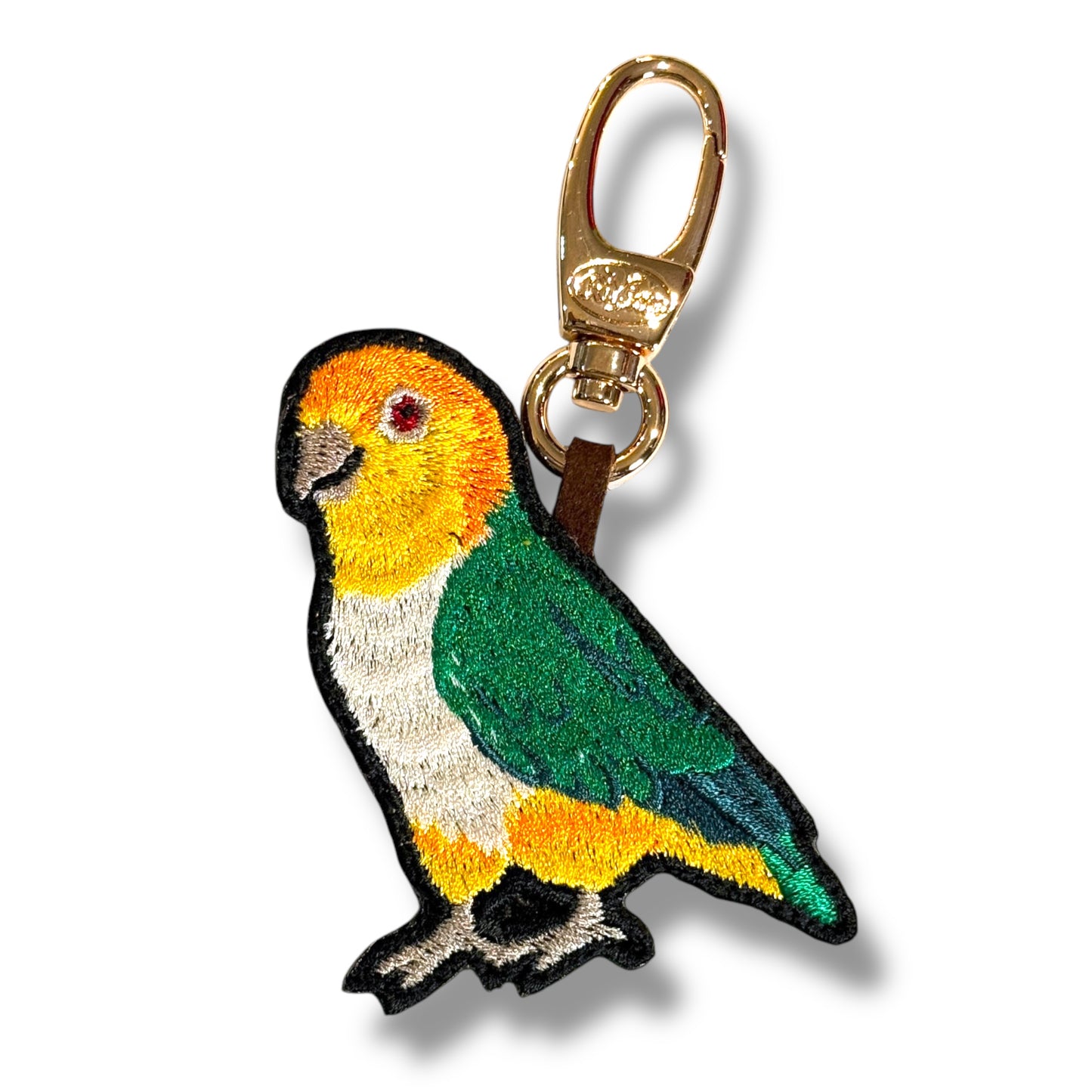 シロハラインコのワッペン