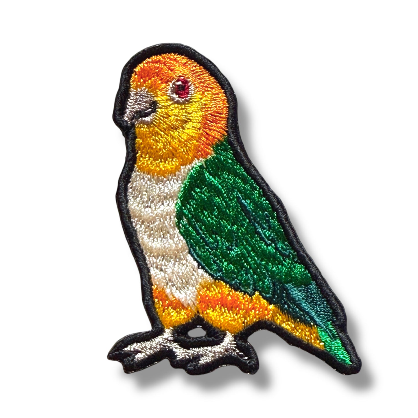 シロハラインコのワッペン