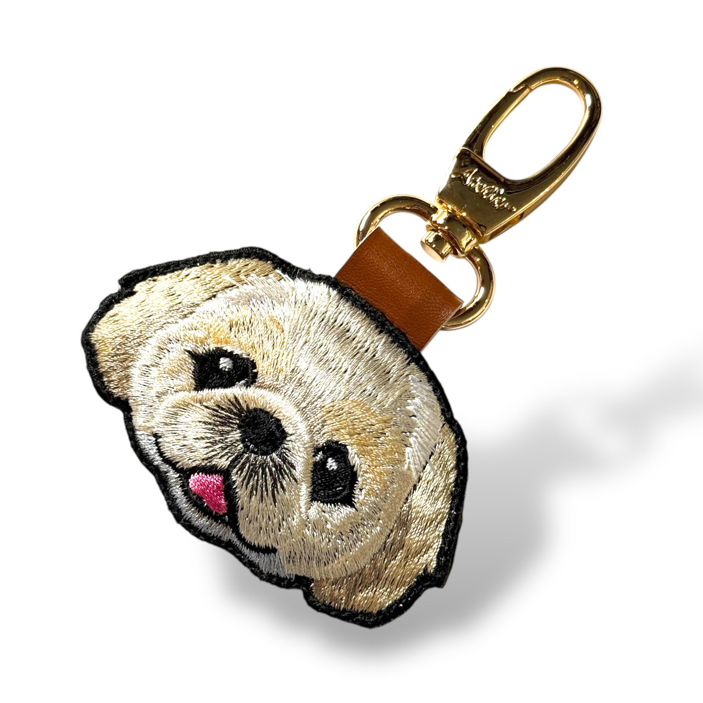 ペキニーズの刺繍ワッペン