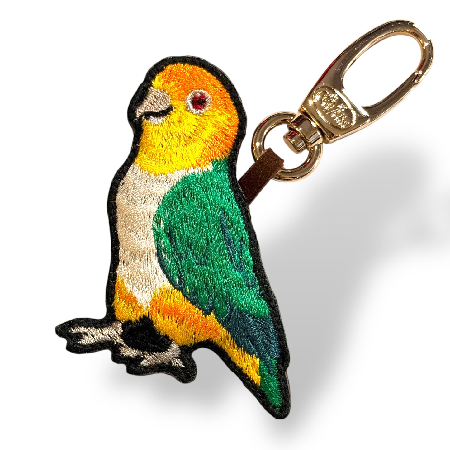 シロハラインコのワッペン
