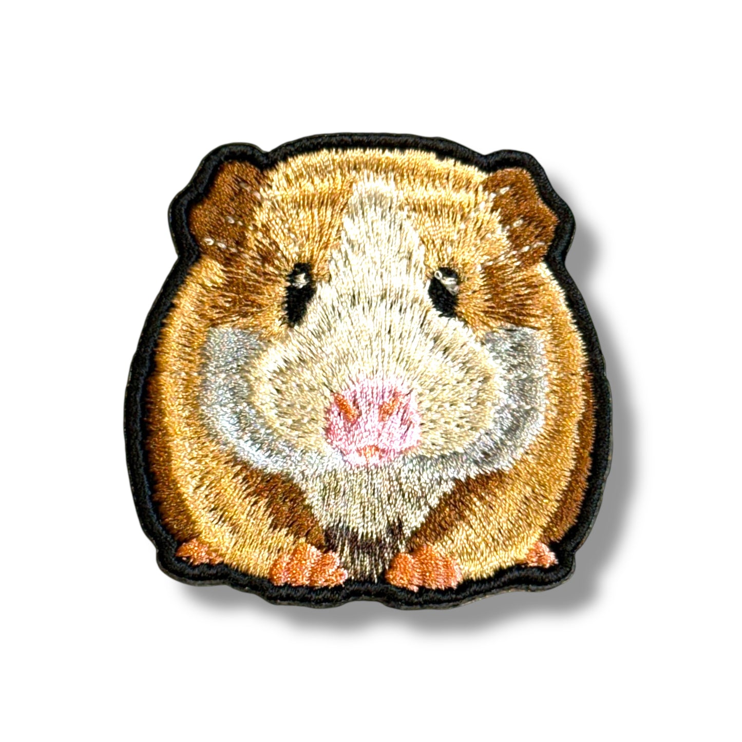 モルモットの刺繍ワッペン