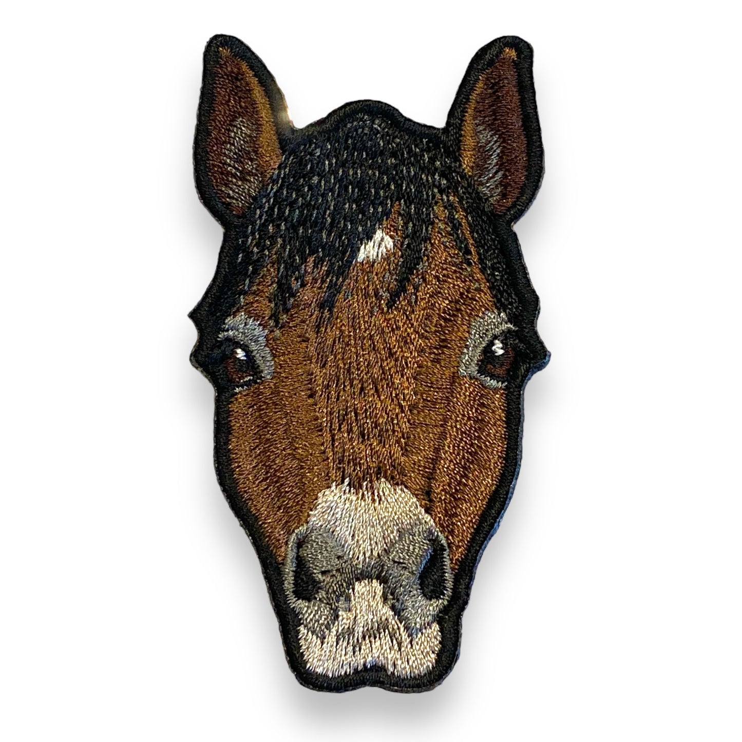 馬の刺繍ワッペン