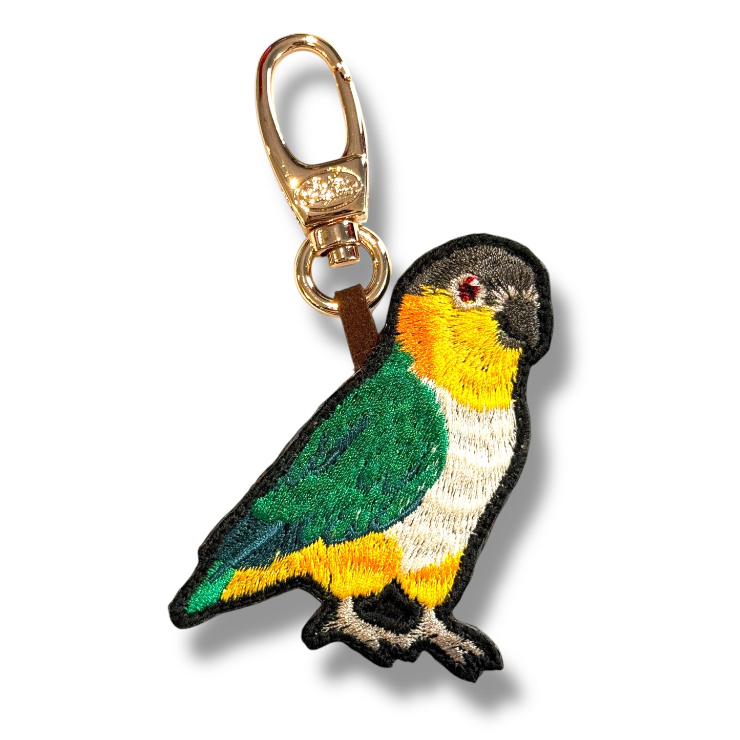シロハラインコのワッペン