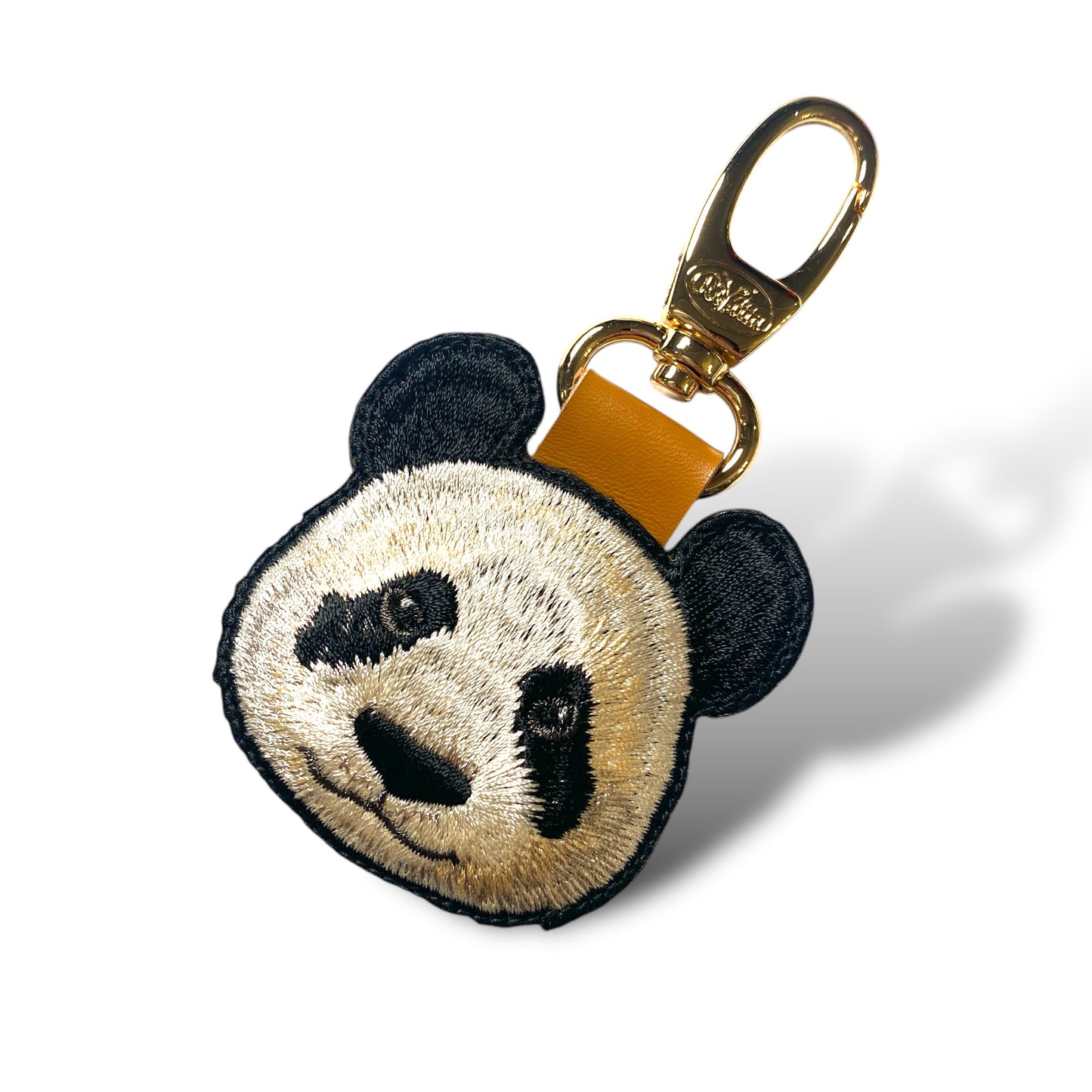 ジャイアントパンダの刺繍ワッペン