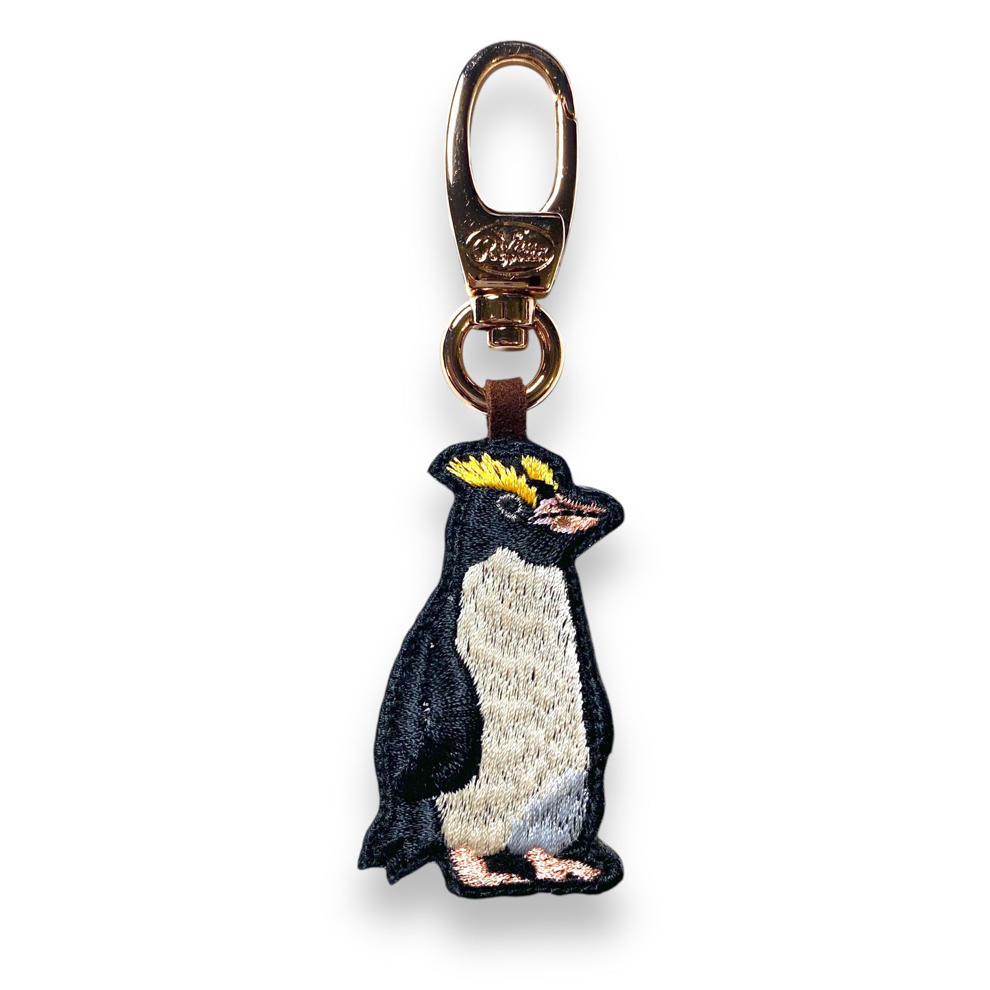 シュレーターペンギンの刺繍ワッペン