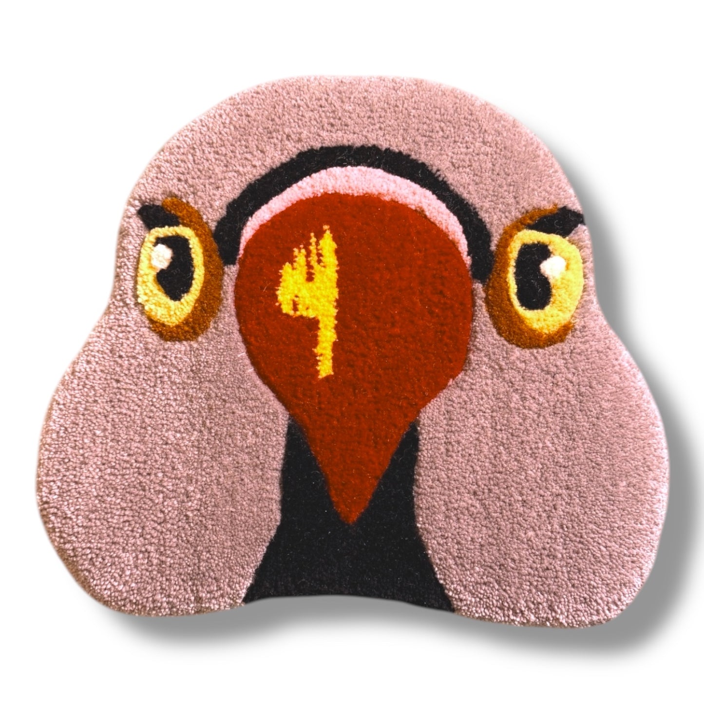 ワカケホンセイインコのタフティングラグ