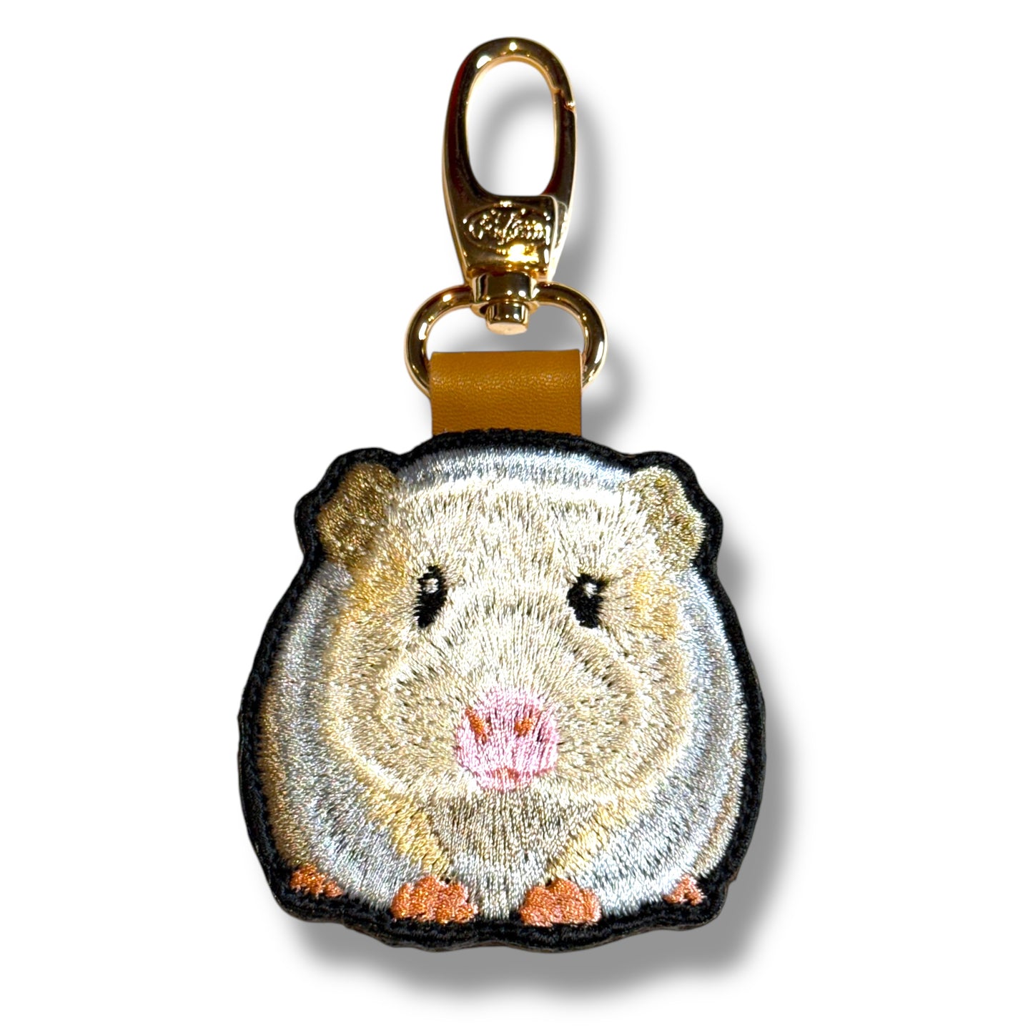 モルモットの刺繍ワッペン