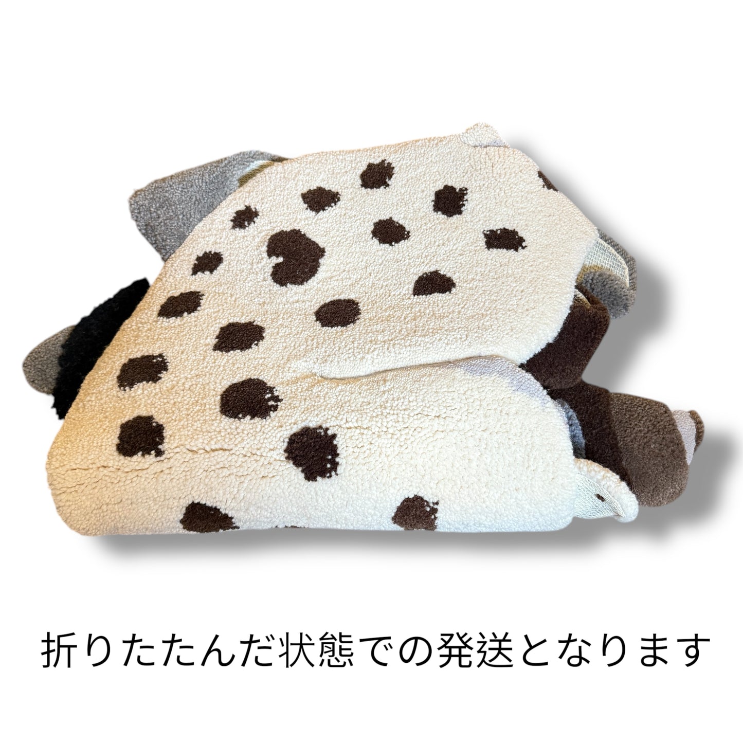 大きな馬のタフティングラグ